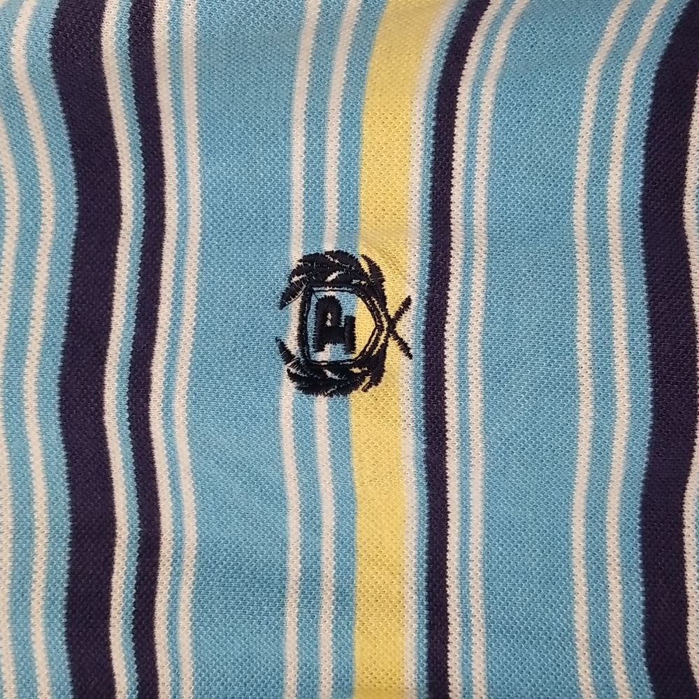NWT Men's Phat Farm Striped Polo Shirt Size 3XL - Picture 3 of 5